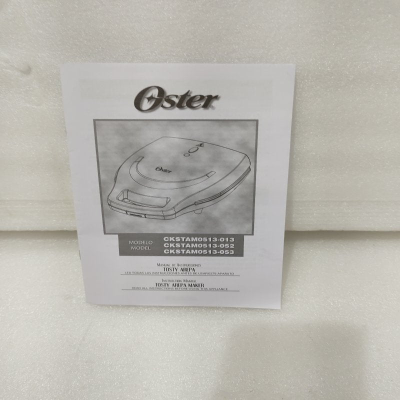 Tosty Arepa Eléctrica Oster CKSTAM513-052 para 6 Arepas 200W