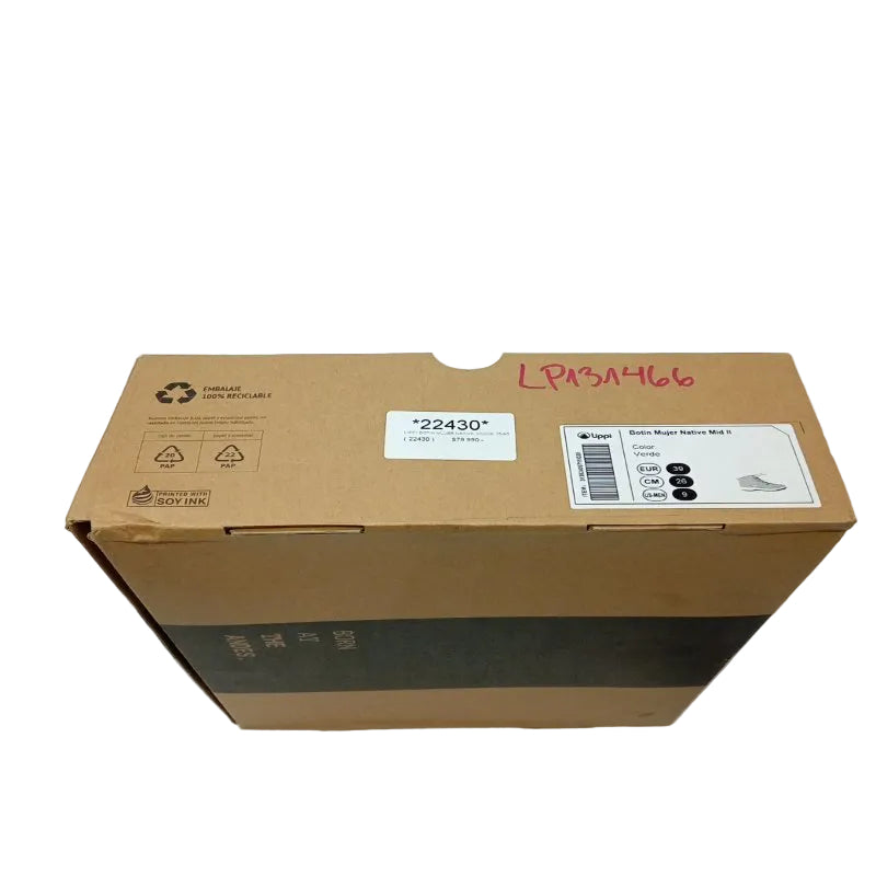 Botines de Trekking Lippi Native Mid II Verde Mujer Talla 39