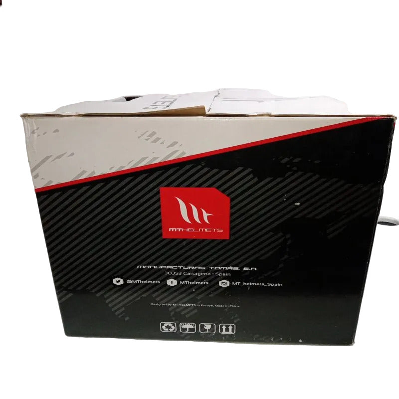 Casco de Moto MT Helmets FF103SC Kre Snake Carbon 2.0 Talla S