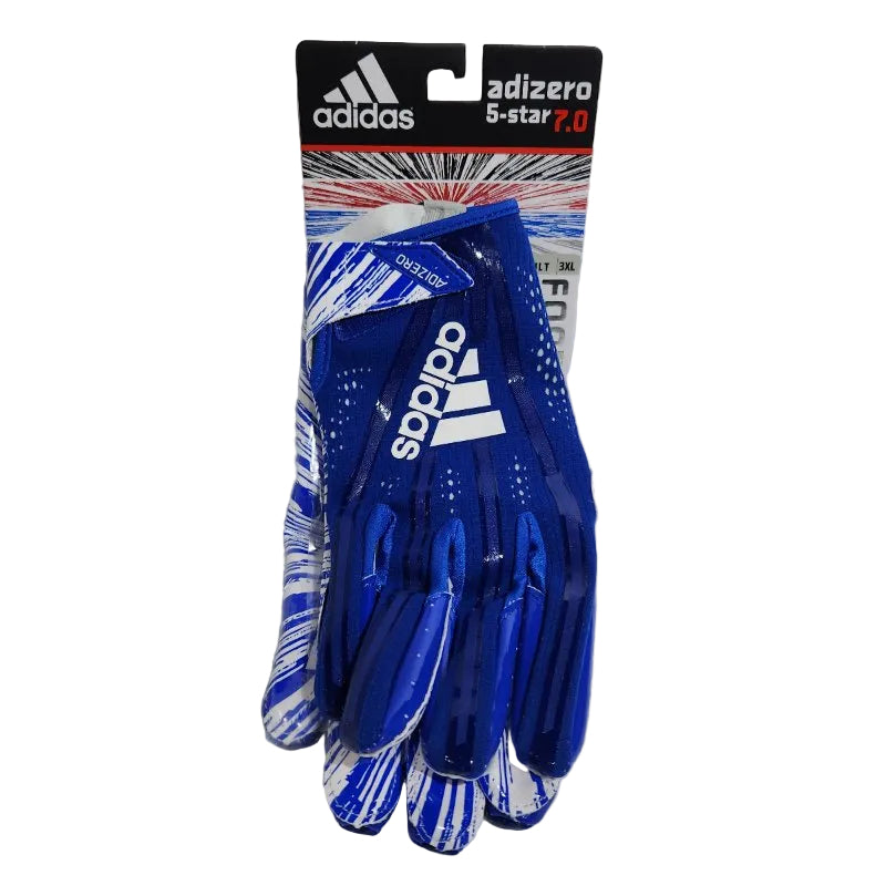 Guantes Adidas Adizero – Azul, Talla 3XL