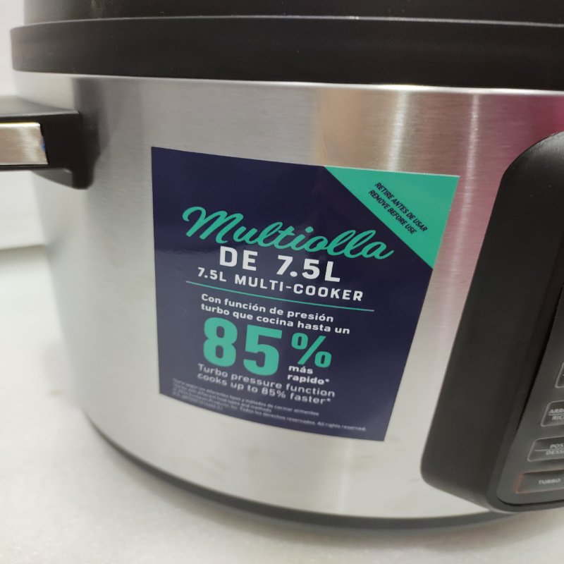 Multiolla Oster CKSTPCECT75DF Turbo Inox 7.5 Litros