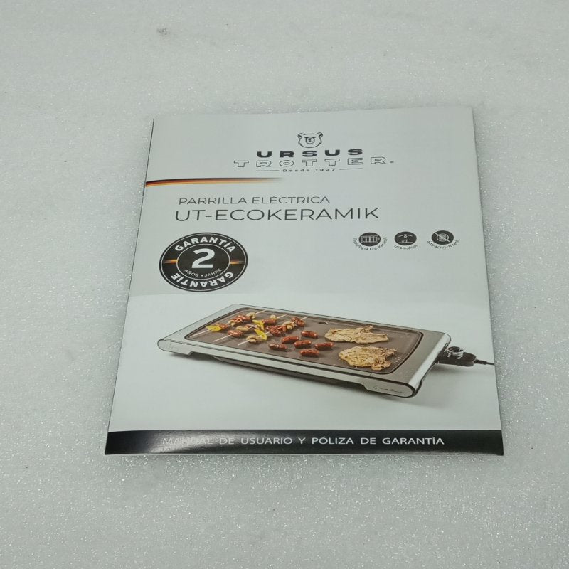 Parrilla Eléctrica Ursus Trotter UT-ECOKERAMIK