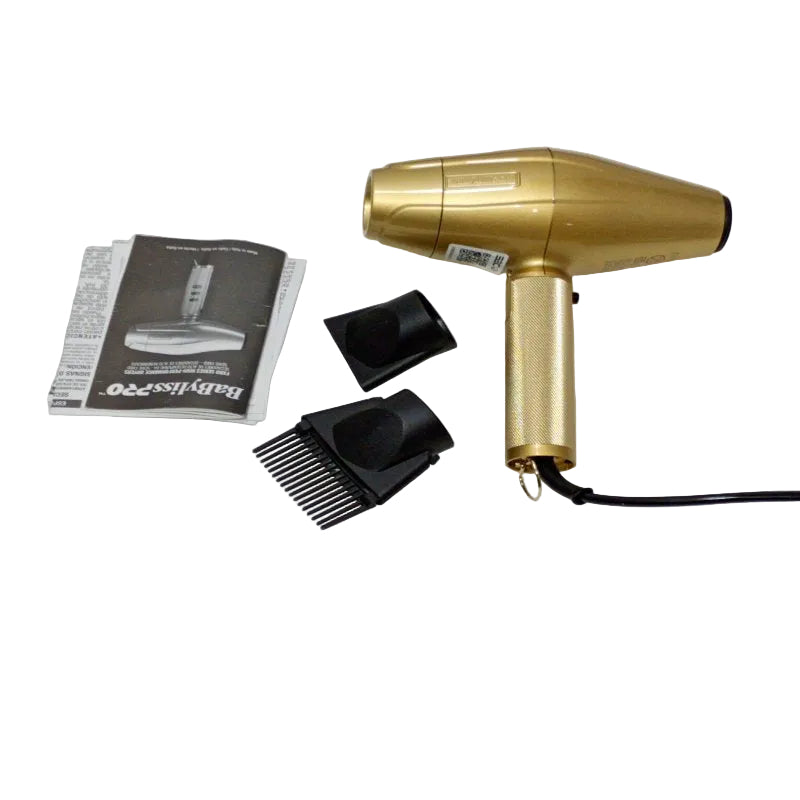Secador de Pelo BabylissPRO GoldFX – Potencia 2000W