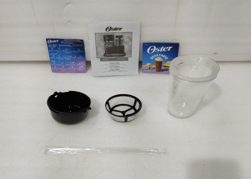 Cafetera para Frappé Oster con Licuadora 3 en 1 BVSTDC03B – 650 ml, 220V