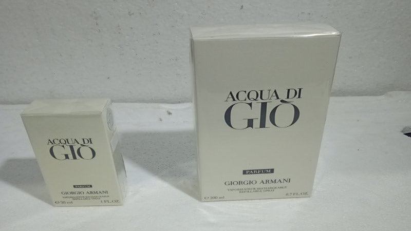 Set Perfumes Giorgio Armani Acqua Di Giò Parfum 200ml + 30ml