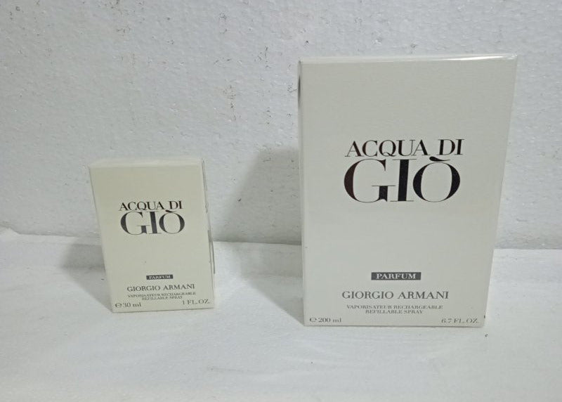 Set Perfumes Giorgio Armani Acqua Di Giò Parfum 200ml + 30ml