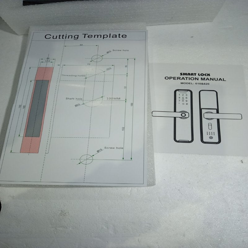 Cerradora Digital Verci S008M Izquierda con Cerradura Inteligente