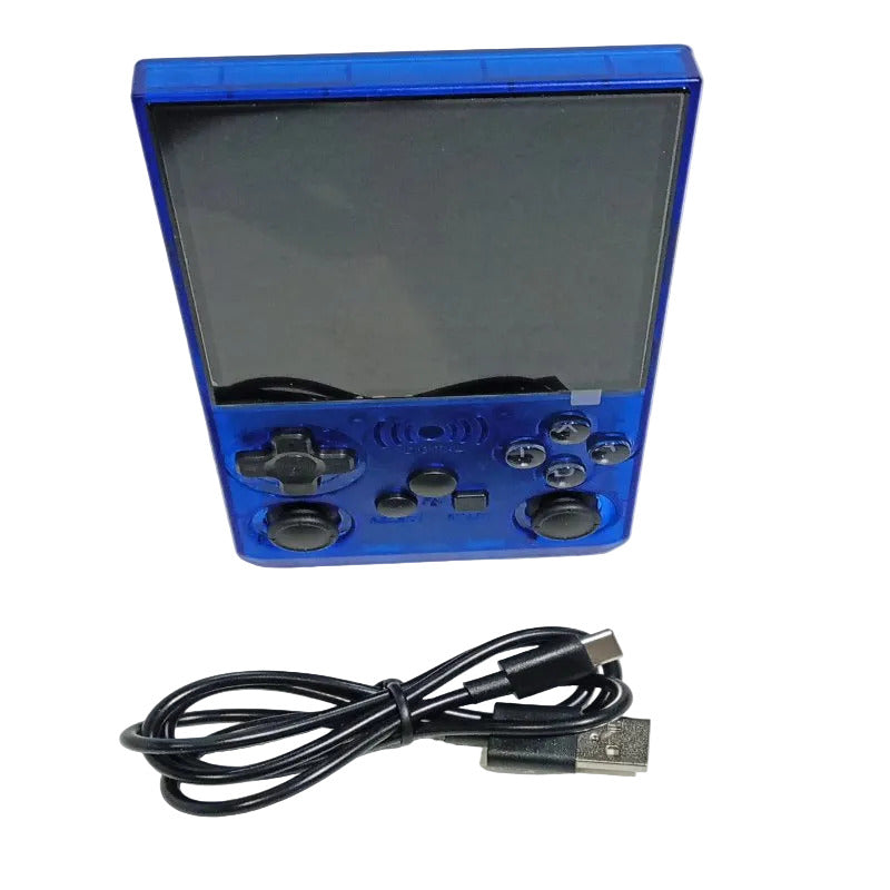 Consola Retro Gaming Gaminja con Pantalla IPS de 4 Pulgadas, Azul