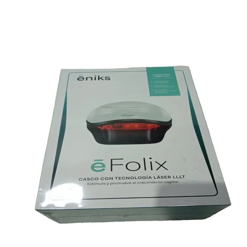 Casco Láser para Crecimiento Capilar LLLT Eniks Efolix Blanco