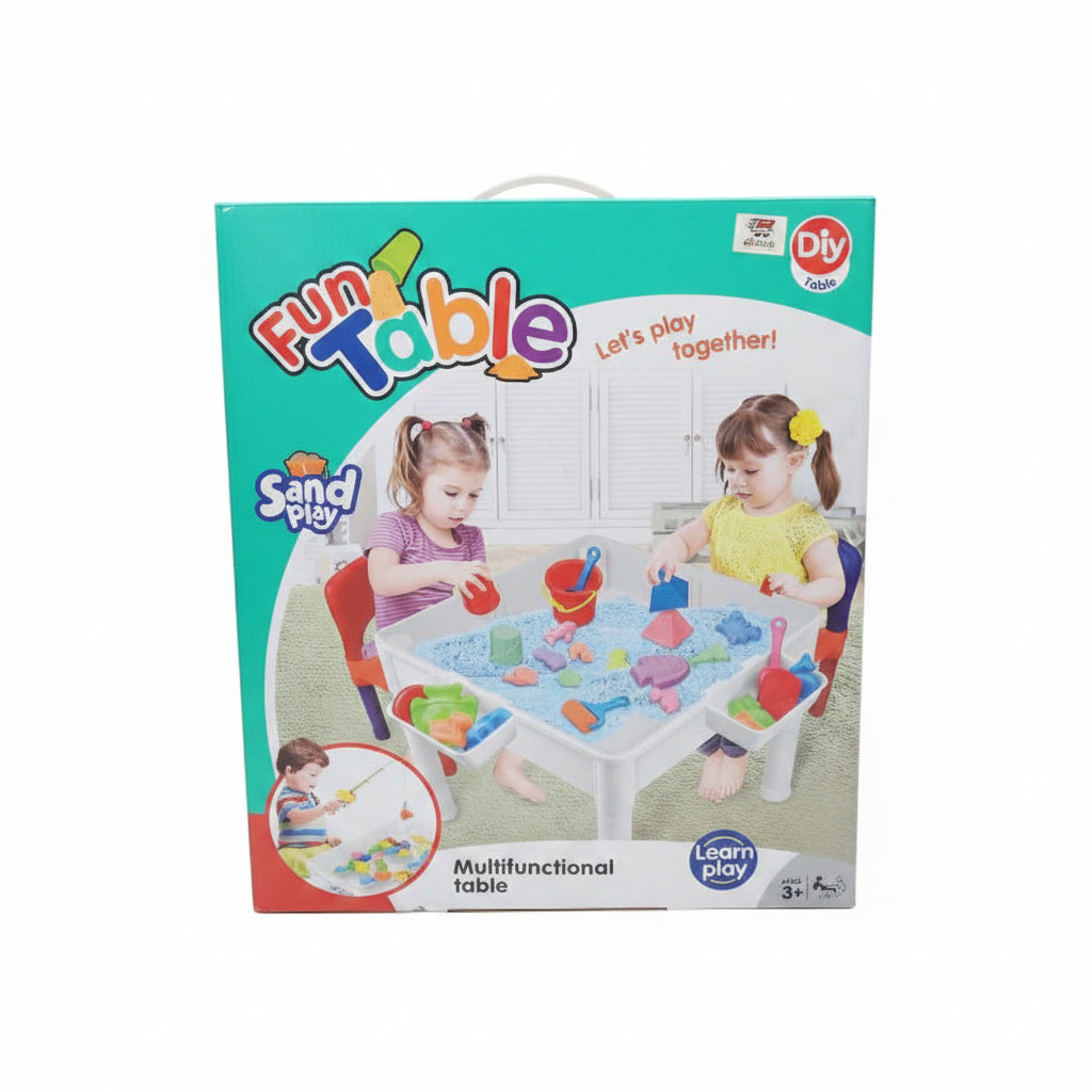 Mesa Didáctica de Juego Learn Play Multifuncional 4 en 1
