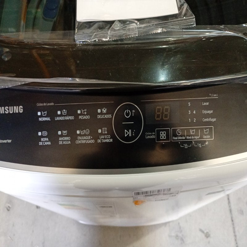 Lavadora Automática Samsung Carga Superior WA80CG4240BW 8 kg
