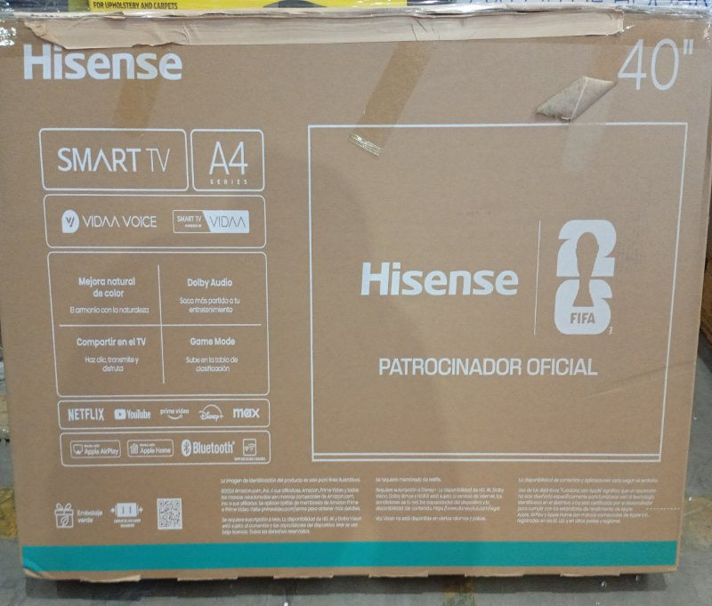 Smart TV Hisense LED 40A4NV FHD 40 pulgadas