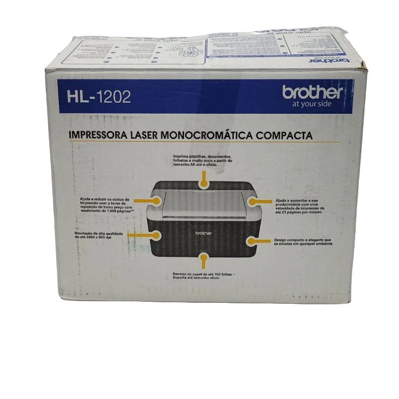 Impresora Láser Monocromática Brother HL-1202