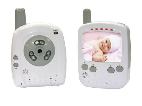 Monitor Para Bebe Bebesit Con Video 2.4 Ghz 813 Blanco