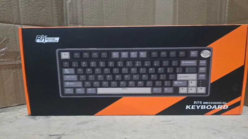 Teclado Mecánico RK Royal Kludge R75, Negro