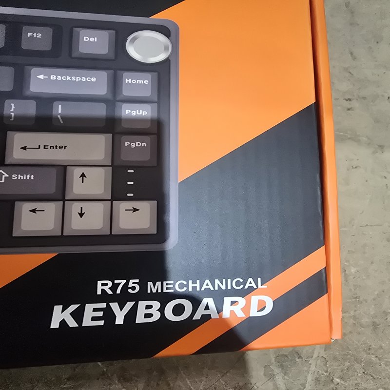Teclado Mecánico RK Royal Kludge R75, Negro
