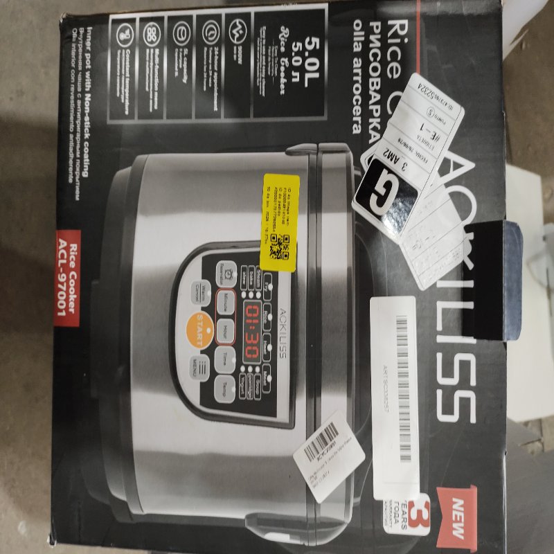 Olla Arrocera Eléctrica Multifuncional Ackiliss ACL-97001 5 Litros