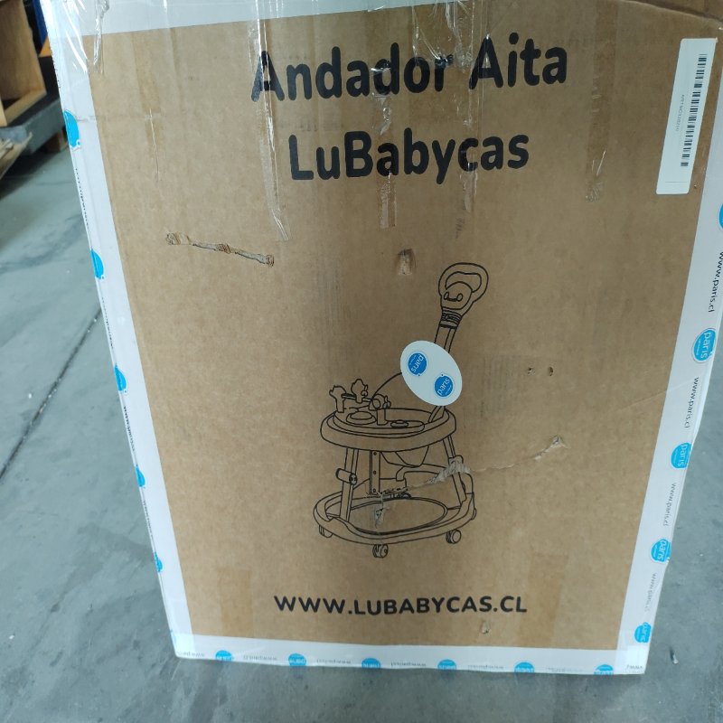 Andador de Bebé Lubaby Cas Aita, Gris