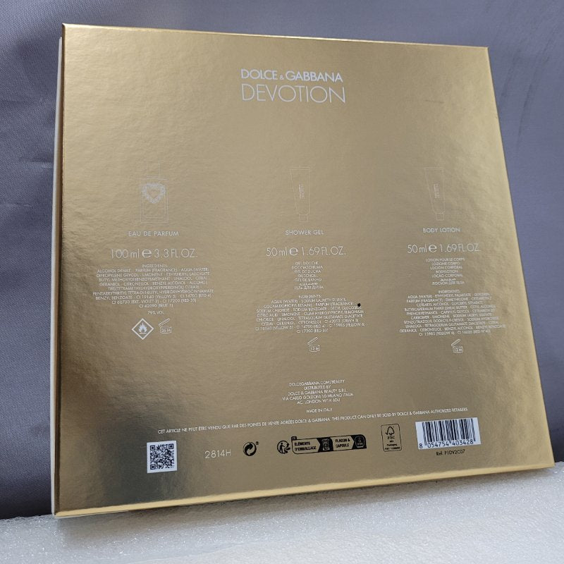 Set de Perfume + Body Lotion Dolce & Gabbana Devotion 100 ml/ 50 ml