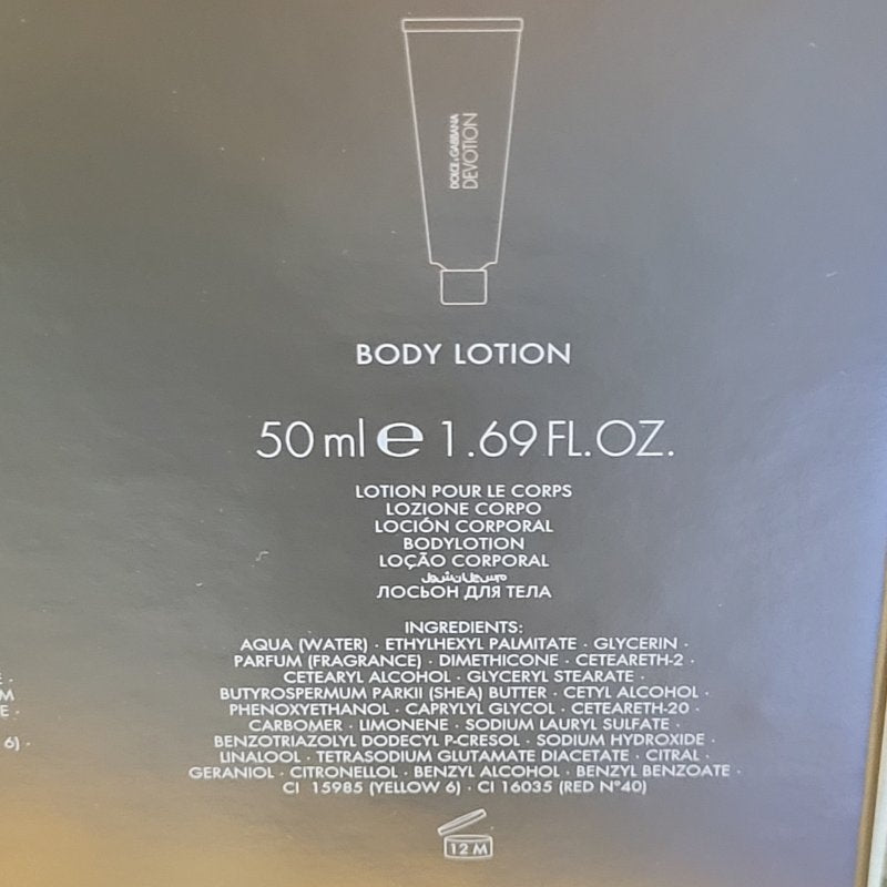 Set de Perfume + Body Lotion Dolce & Gabbana Devotion 100 ml/ 50 ml