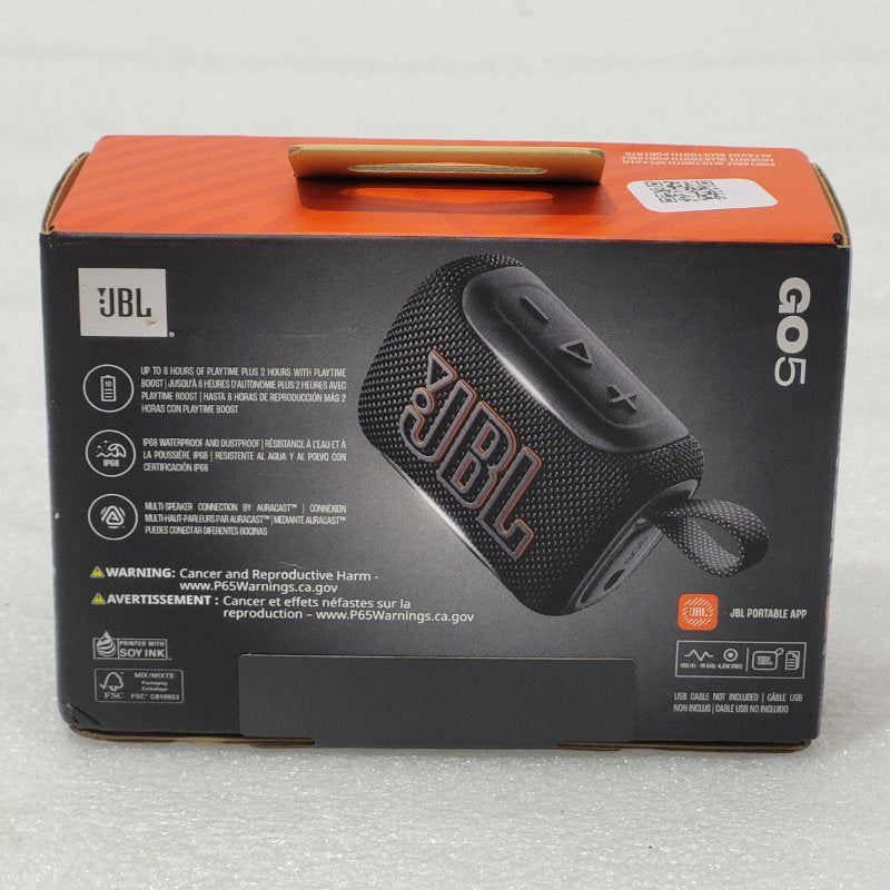 Parlante Bluetooth JBL GO 5 Air Touch – Portátil