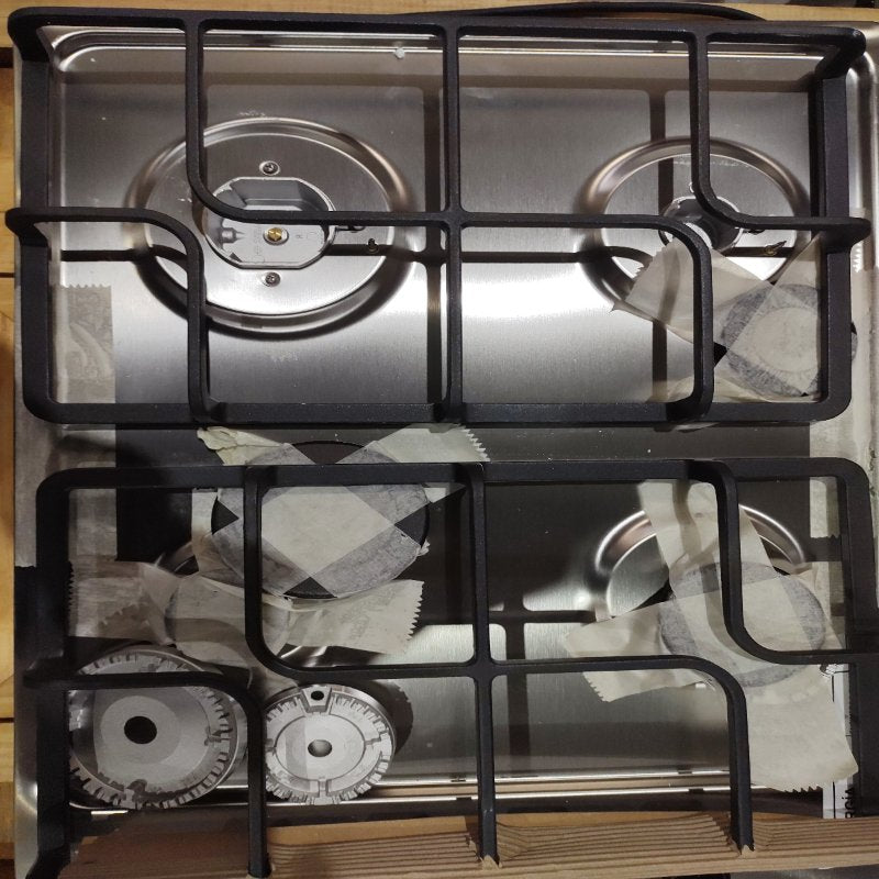 Encimera a Gas 4 Quemadores Teka HLX 640 KBA1C IX Inoxidable