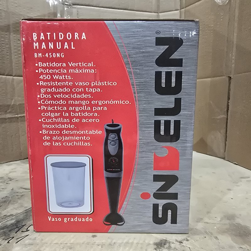 Minipimer Sindelen BM-450NG Negro 450 W