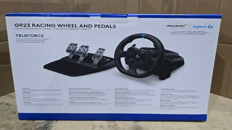 Volante de Carreras y Pedales Logitech G923 TrueForce