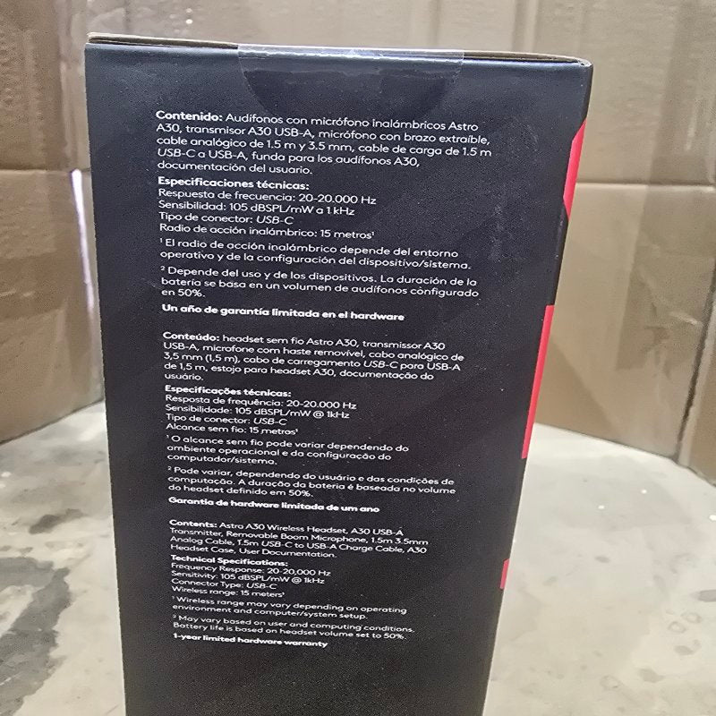 Audífonos Gamer Logitech Astro A30