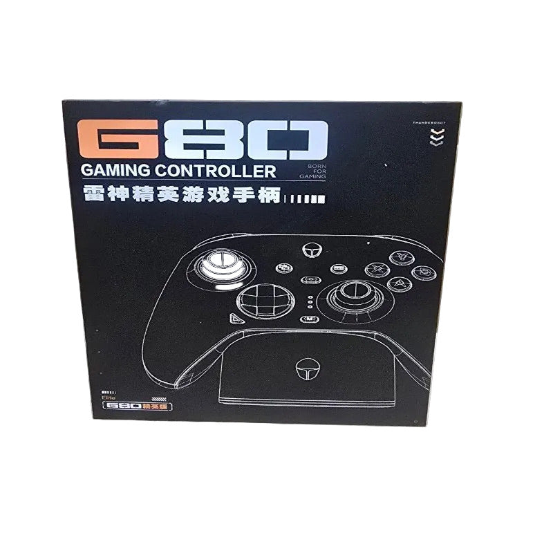 Control Gamer Inalámbrico Thunderobot G80 con Joystick Hall y Botones ABXY Swappable, Negro