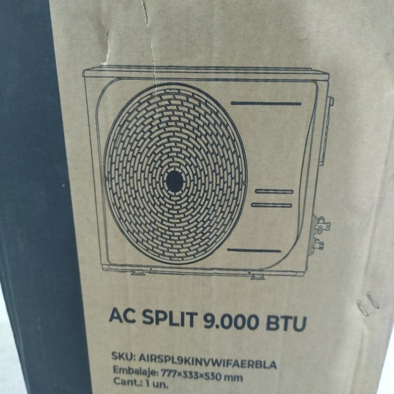 Aire Acondicionado Split Inverter 9000 BTU Verken Aeris Frío/Calor