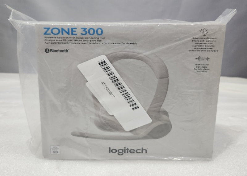 Audífonos Inalámbricos Logitech Zone 300, Blanco