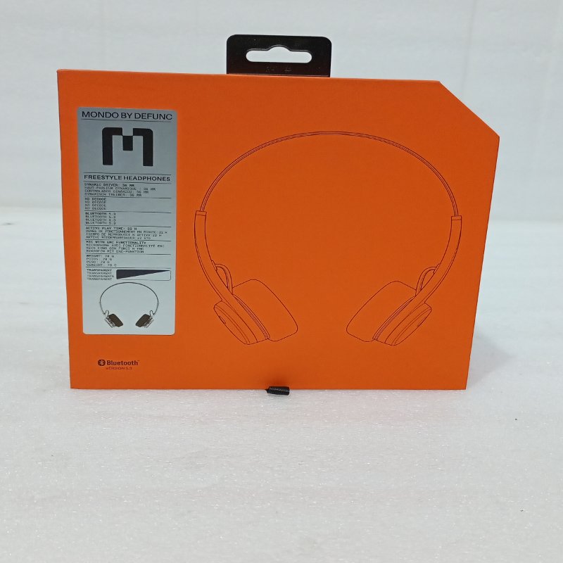 Audífonos Bluetooth Mondo by Defunc Freestyle Transparente Retro 5.3 22H Cristal