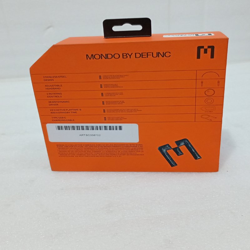 Audífonos Bluetooth Mondo by Defunc Freestyle Transparente Retro 5.3 22H Cristal