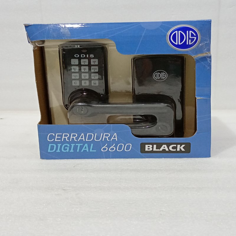 Cerradura Digital ODIS 6600 con Manilla Negro