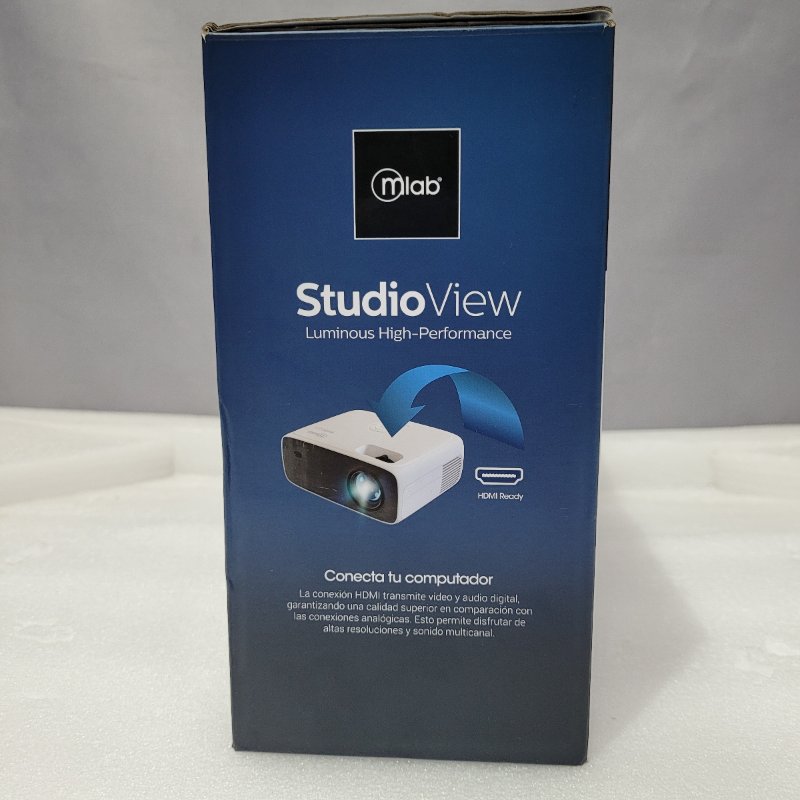 Proyector de Video Portátil MLAB 9397 1080p, Blanco