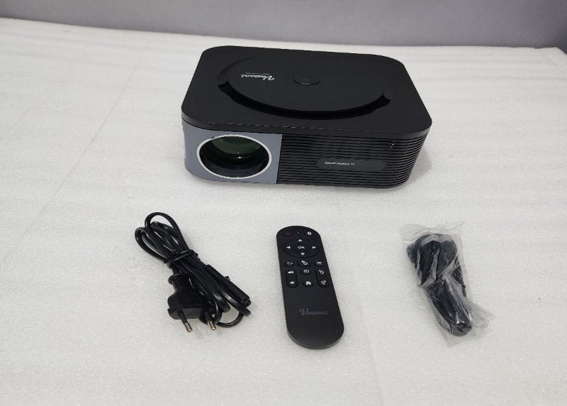 Proyector Profesional Vazani WiFi Resolución 1080p, Negro