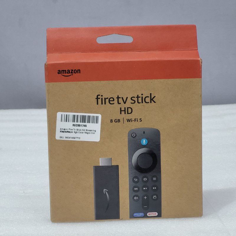 TV Stick HD Amazon Fire TV Stick Streaming 8GB, Negro