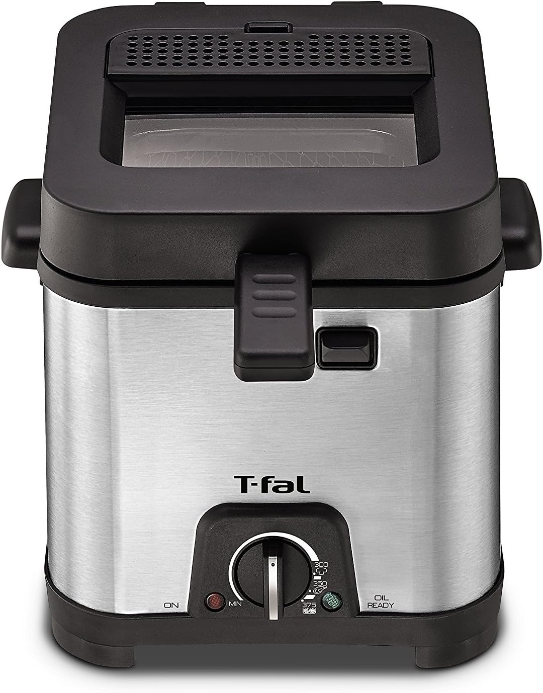 Mini Freidora eléctrica T-Fal FF492D51 Acero Inoxidable 1.2 Litros