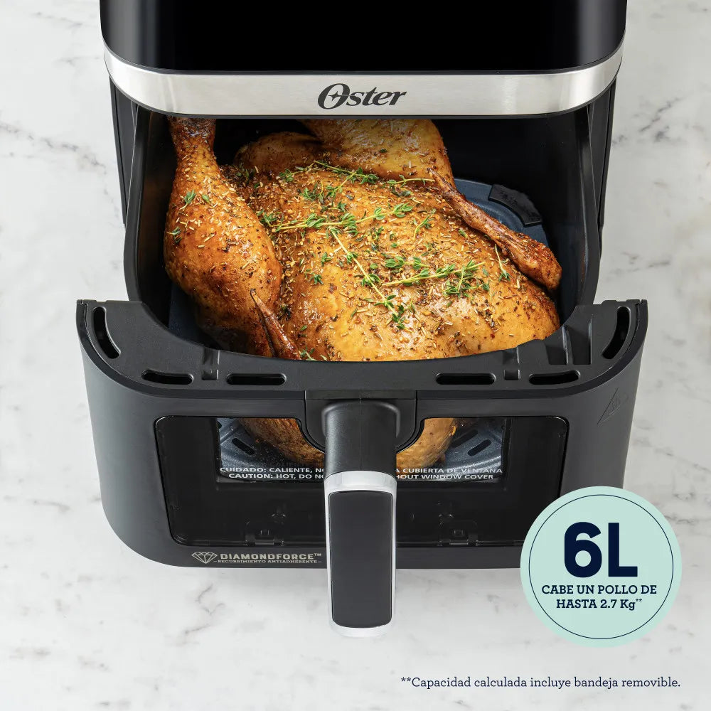 Freidora de Aire Digital Oster CKSTAF60WDDF 6 Litros
