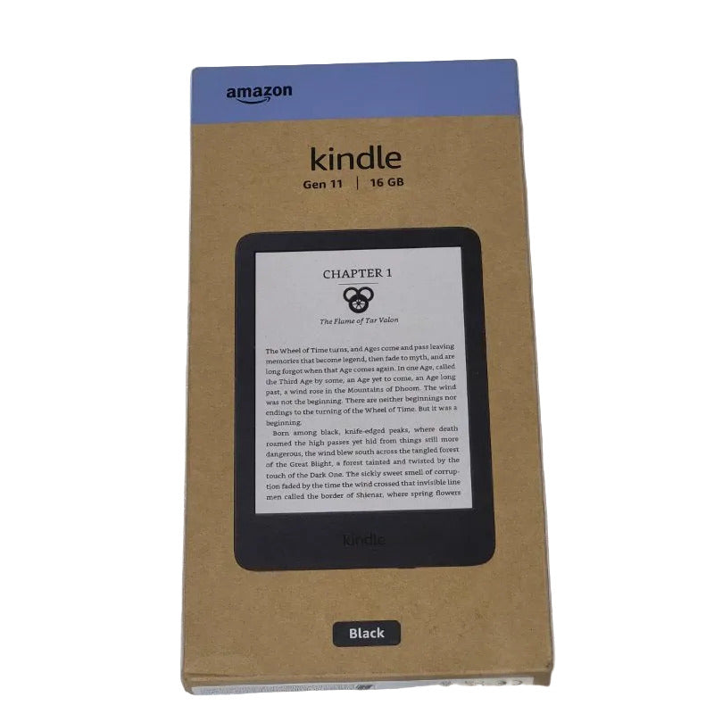 Lector de Libros Electrónicos Amazon Kindle Gen 11 16GB, Negro