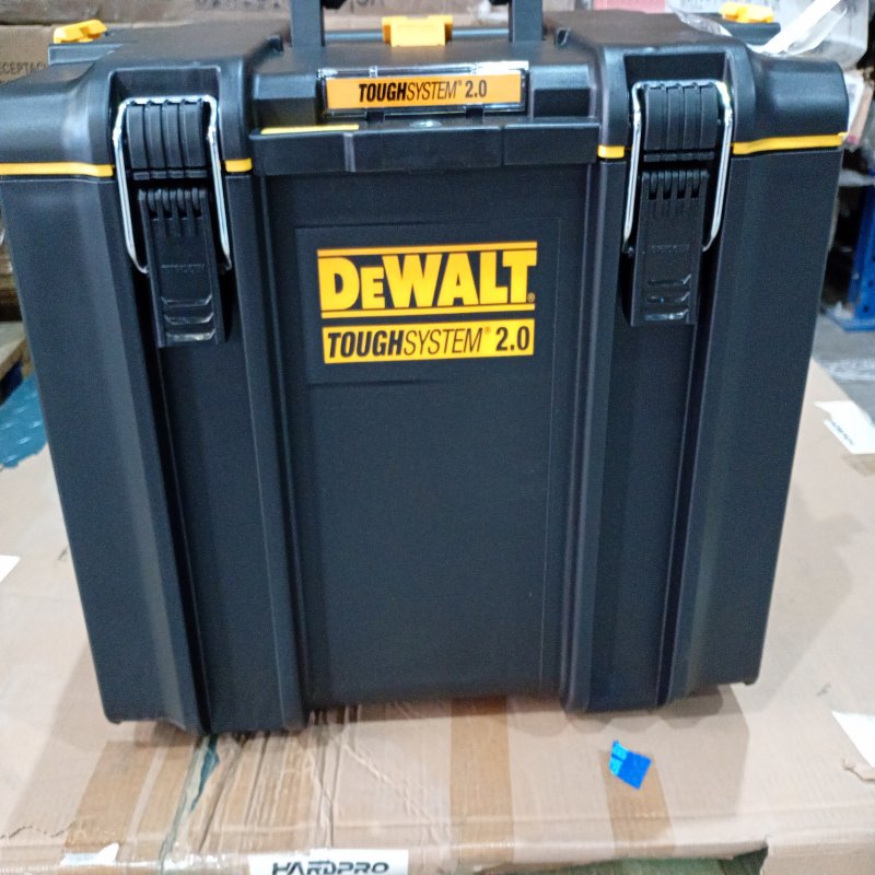 Caja Organizadora Extra Grande Dewalt DWST08400 54x37x42 cm, Negro