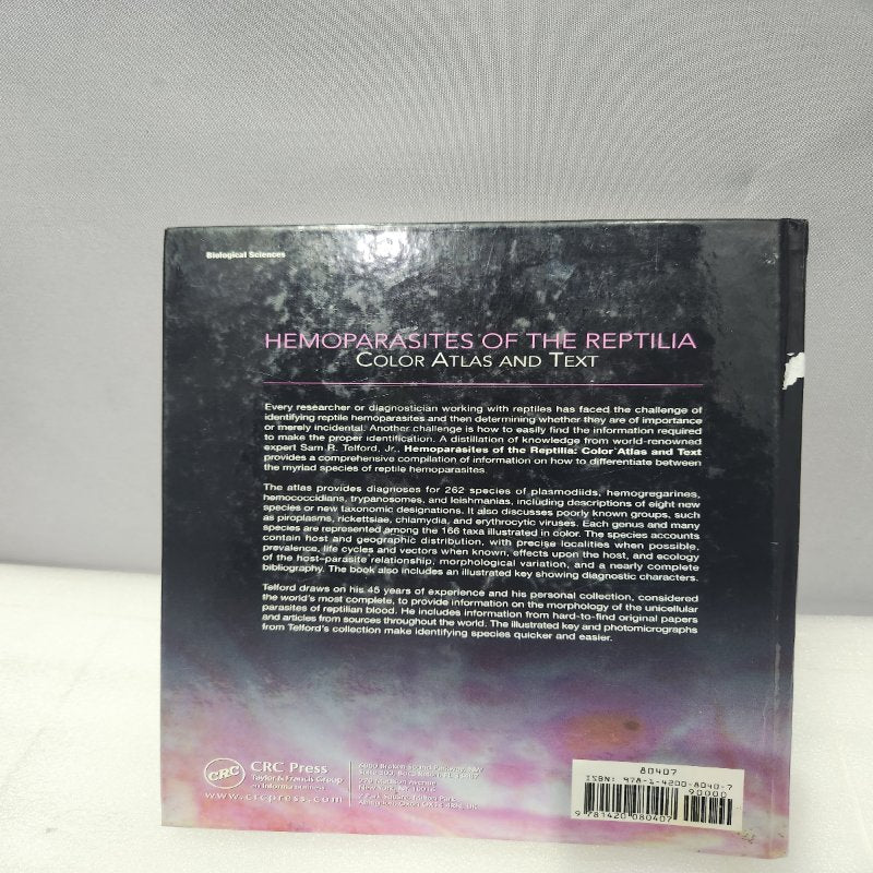 Libro Hemoparasites the Reptilia – Sam R. Telford Jr.