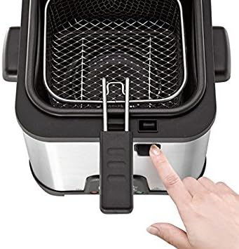 Mini Freidora eléctrica T-Fal FF492D51 Acero Inoxidable 1.2 Litros
