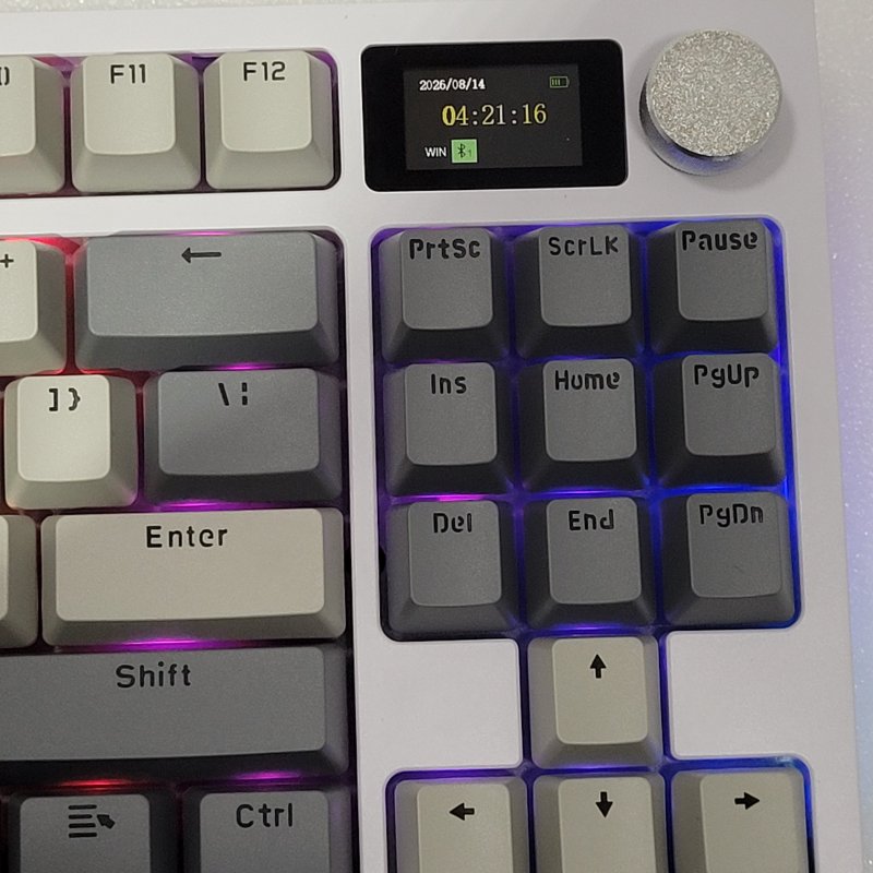 Teclado Mecánico Attack Shark K86 Gris