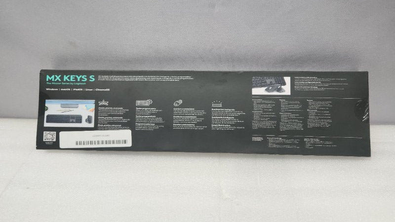 Teclado Inalámbrico Iluminado Logitech MX Keys S