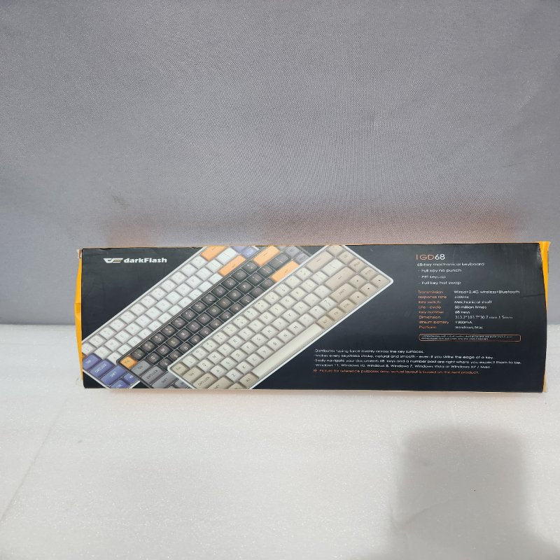 Teclado Mecánico Trimodo Darkflash GD68