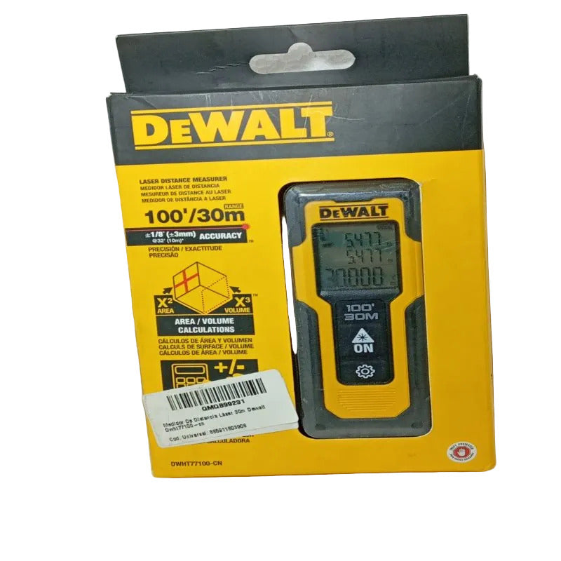 Medidor de Distancia Láser 30m Dewalt DWHT77100-CN