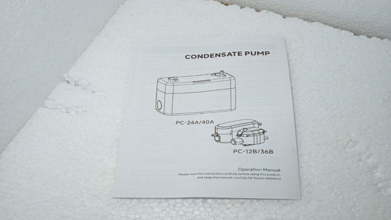 Bomba de Condensado para Aire Acondicionado – 9.000 a 18.000 BTU, 18 Litros