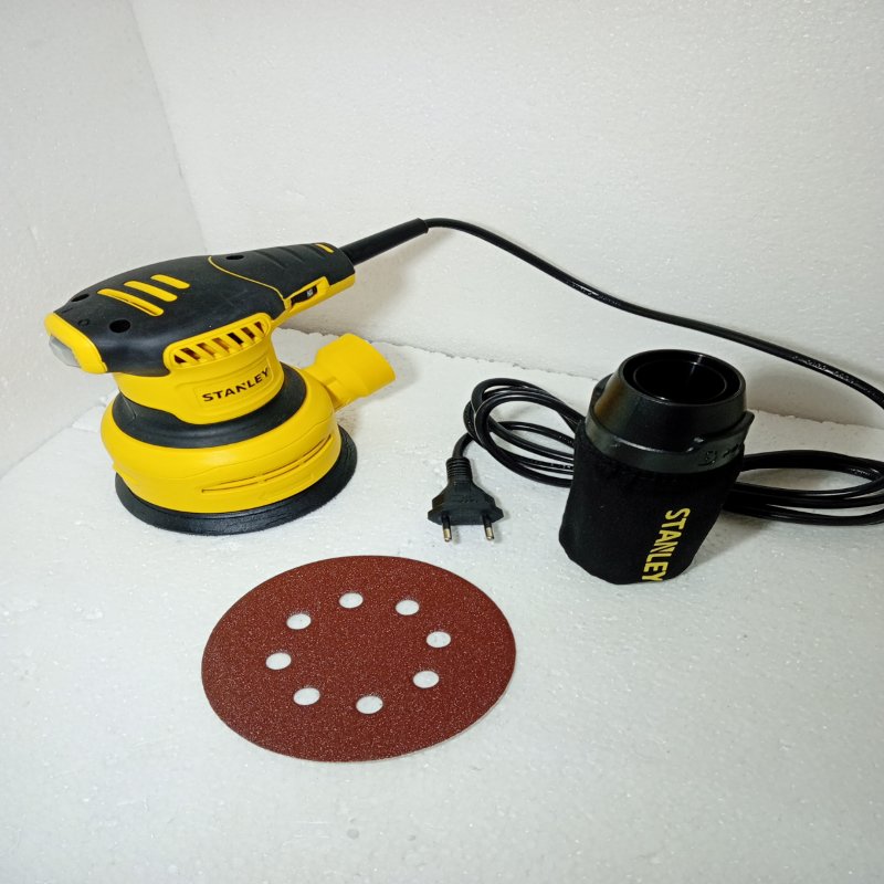 Lijadora Roto-Orbital Stanley SS30-B2C, Amarillo